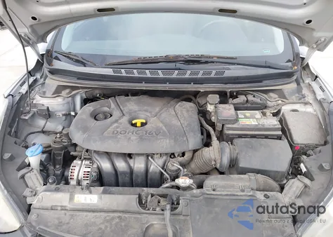 2016 Hyundai Elantra Se из США, поврежденный, VIN 5NPDH4AE9GH690761